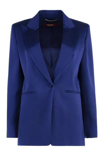 Max Mara Women's Galazia Jacket Purple | Size 46 | 2516041023600036