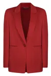 Max Mara Women's Galazia Single-breasted One Button Jacket In Red