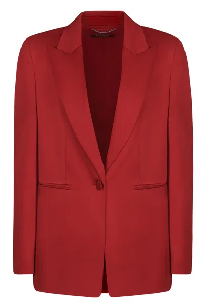 MAX MARA MAX MARA STUDIO GALAZIA SINGLE-BREASTED ONE BUTTON JACKET