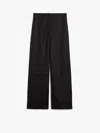 Max Mara Long Wide-leg Trousers With Tailored Fit And Side Pockets