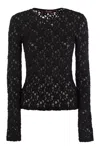 Max Mara Studio Gennaio - Tight-fitting Cloqué Lace Jersey