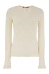 Max Mara Studio Gennaio - Tight-fitting Cloqué Lace Jersey