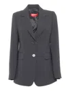 Max Mara Studio Giacca Linz In Black