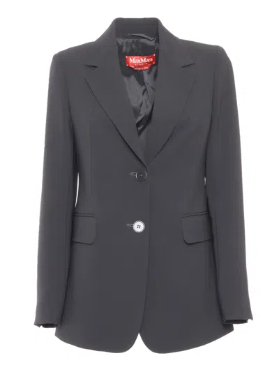 Max Mara Studio Giacca Linz In Black
