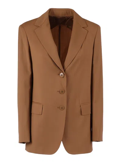 Max Mara Studio Giacca Nice In Brown