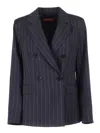 Max Mara Studio Giacca Onagro In Blue