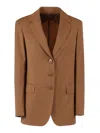 Max Mara Studio Giacca Nice In Brown