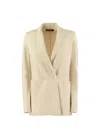 Max Mara Studio Giacca In White