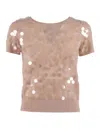 Max Mara Studio Girocoll In Brown