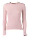 Max Mara Studio Girocoll In Pink