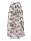 Max Mara Studio Msesabbia Skirt Black In Black