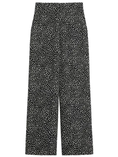 MAX MARA MAX MARA STUDIO HIGH WAIST CLOSURE PANTS WITH SIDE POCKETS - SIZE 40
