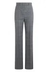 Max Mara Studio High-waisted Virgin Wool Trousers