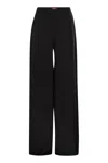 Max Mara Women's Flowing Trousers With Wide-leg Silhouette