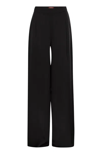 MAX MARA MAX MARA STUDIO IETI LONG TROUSER BLACK