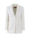 Max Mara Studio Jacket In Neutral