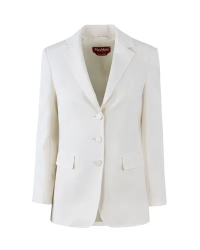 Max Mara Studio Jacket In Neutral