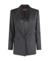 Max Mara Studio Jacket In Black
