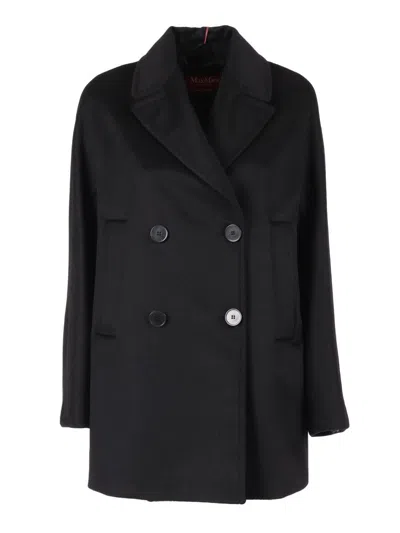 Max Mara Studio Jacket In Black