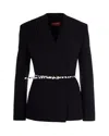 Max Mara Studio Jacket In Black