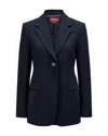 Max Mara Studio Jacket In Blue