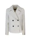 Max Mara Studio Jacket In White