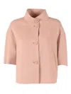 Max Mara Studio Jacket In Pink