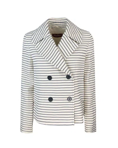Max Mara Studio Jacket In Toni Neutri
