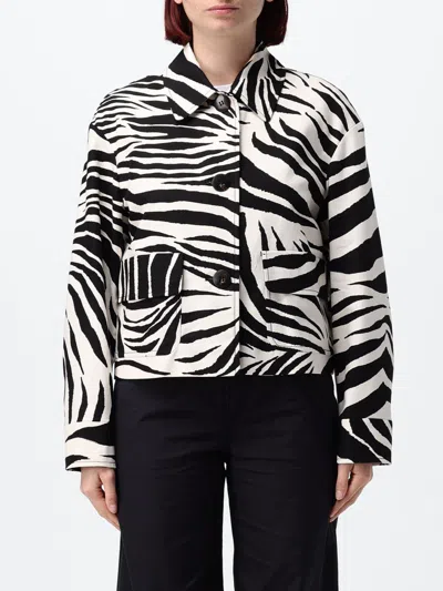 Max Mara Studio Jacket Woman In Black