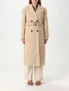 Max Mara Studio Jacket Woman Sand In Neutral