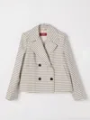 Max Mara Studio Jacket Woman White Women In White