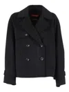 Max Mara Studio Jackets In Black