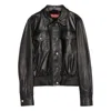 Max Mara Chest-pocket Button-fastening Jacket In Black