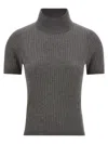 Max Mara Studio 'jangy' Sweater In Gray