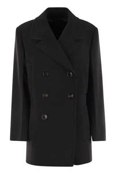 MAX MARA MAX MARA STUDIO JANZIR - DOUBLE-BREASTED CADY CABAN