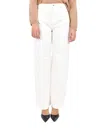 Max Mara Studio Jeans In White