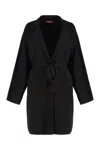 Max Mara Pauline Coats And Trench Coats Black In Black