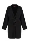 Max Mara Pauline Coats And Trench Coats Black In Black