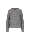 Max Mara Studio Jerseys In Gray