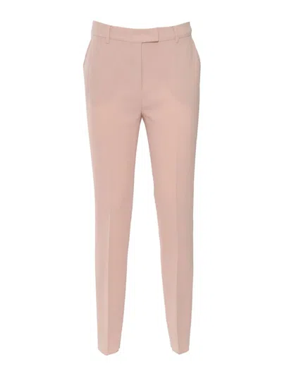 Max Mara Jerta Long Trouser In Pink