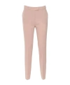 Max Mara Studio Jerta Pleat Detailed Pants In Pink