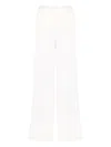 Max Mara Ercole Cady Straight Pants In White