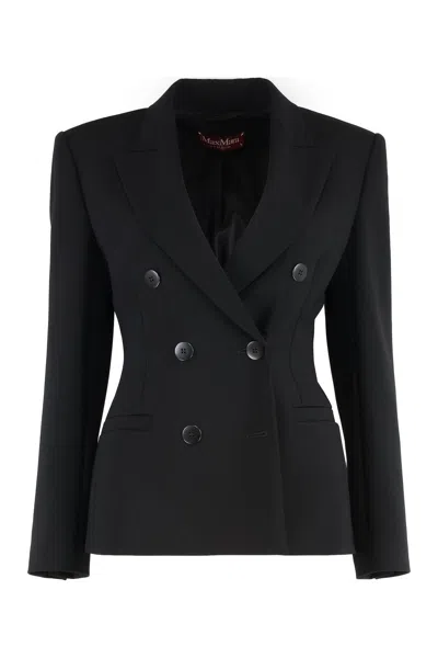 MAX MARA MAX MARA STUDIO KEY DOUBLE BREASTED BLAZER