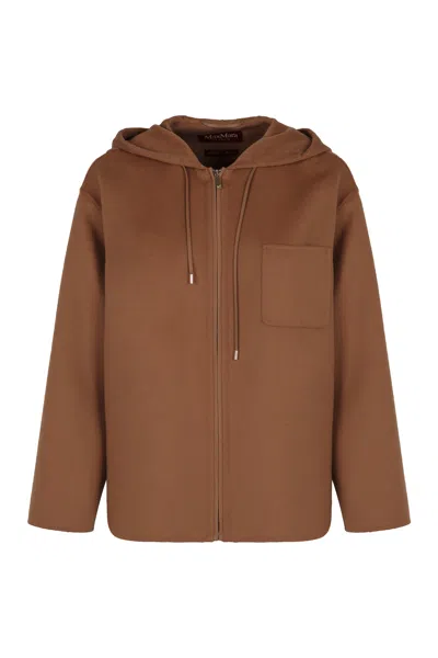 Max Mara Studio Knitted Hoodie