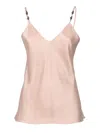 Max Mara Top-woven Waistcoat With Decorative Embellishments And Lustrous Finish In White