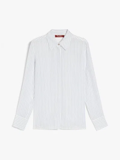 MAX MARA MAX MARA STUDIO LAMA SHIRT LIGHT BLUE