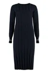 Max Mara Studio Leccio Virgin Wool Dress