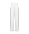 Max Mara Flowing Trousers In White