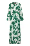 Max Mara Studio Livrea Printed Silk Dress