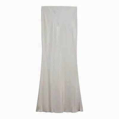 MAX MARA MAX MARA STUDIO LONG LINEN-BLEND SKIRT